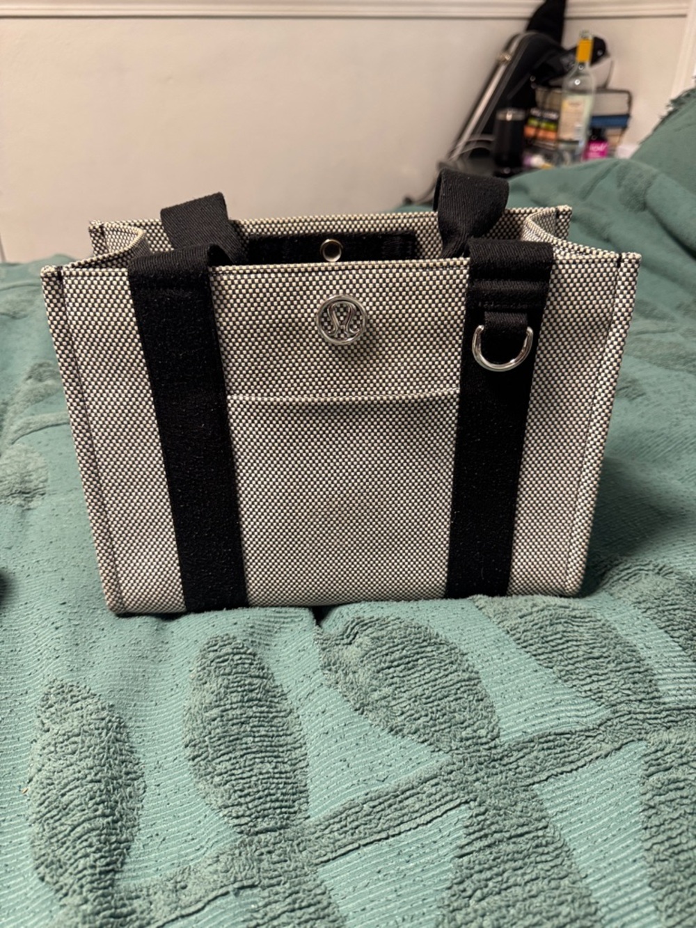 Lululemon Canvas mini Tote